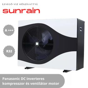 Sunrain monoblokk hőszivattyú  10.Kw.