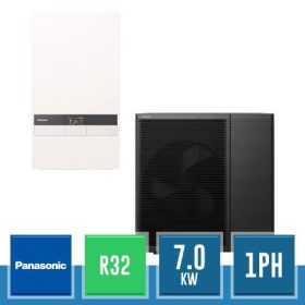 Aquarea High Performance Osztott spltt hőszivattyú 7 kW.